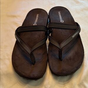 Merrell Women’s Dark Brown Bracken Performance Footwear Size 8 Sandals